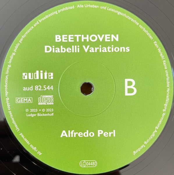 Ludwig van Beethoven - Alfredo Perl : Diabelli Variations (LP, Album, 180)