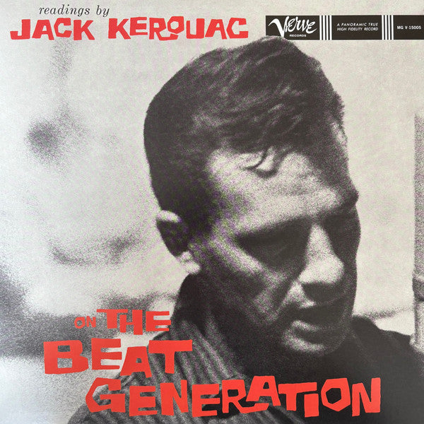 Jack Kerouac : Readings By Jack Kerouac On The Beat Generation (LP, Mono, RE, 180)