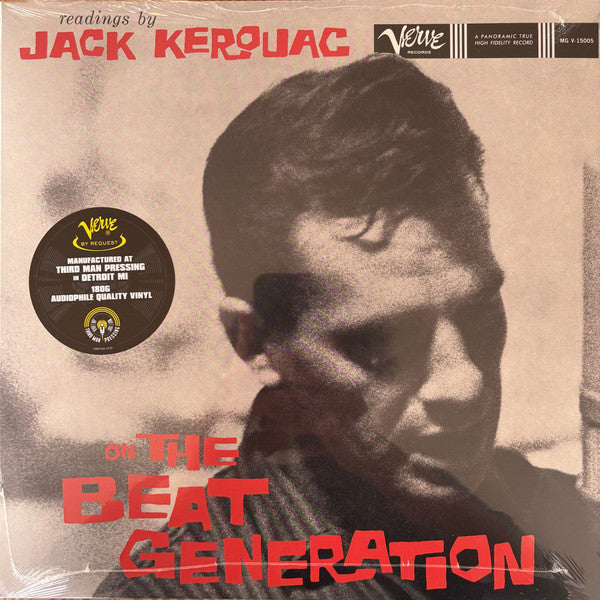 Jack Kerouac : Readings By Jack Kerouac On The Beat Generation (LP, Mono, RE, 180)