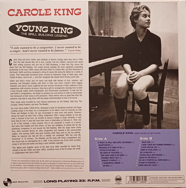Carole King : Young King - The Brill Building Legend (LP, Comp, Ltd, 180)