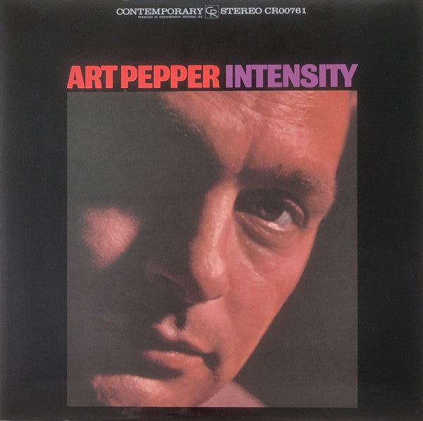 Art Pepper : Intensity (LP, Album, RE, 180)