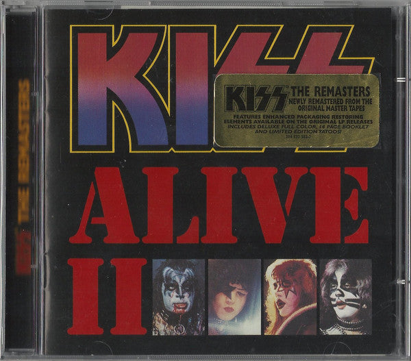 Kiss : Alive II (2xCD, Album, RE, RM, PMD)