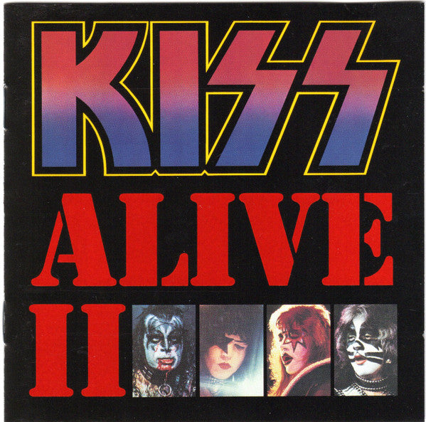 Kiss : Alive II (2xCD, Album, RE, RM, PMD)