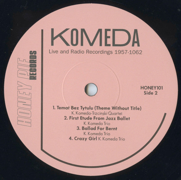 Krzysztof Komeda : Komeda - Live And Radio Recordings 1957-1962 (LP, Comp, RE)