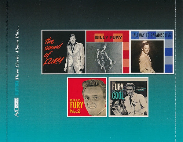 Billy Fury : Three Classic Albums Plus... (2xCD, Comp, RM)