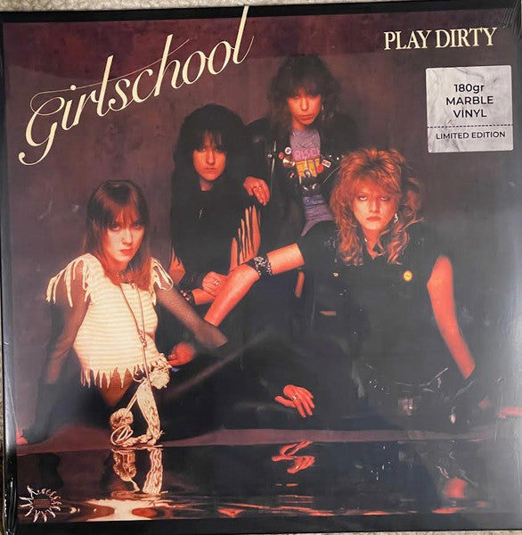 Girlschool : Play Dirty (LP, Album, 180)