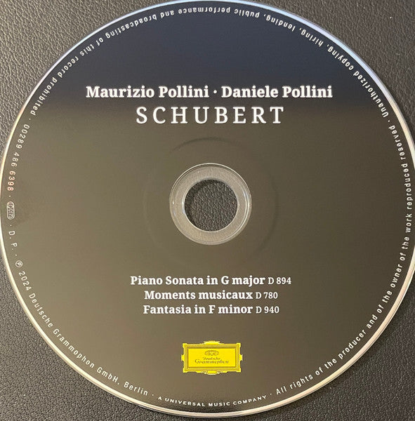 Franz Schubert – Maurizio Pollini · Daniele Pollini : Schubert (CD, Album, Dig)
