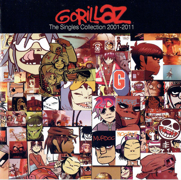 Gorillaz : The Singles Collection 2001-2011 (CD, Comp)