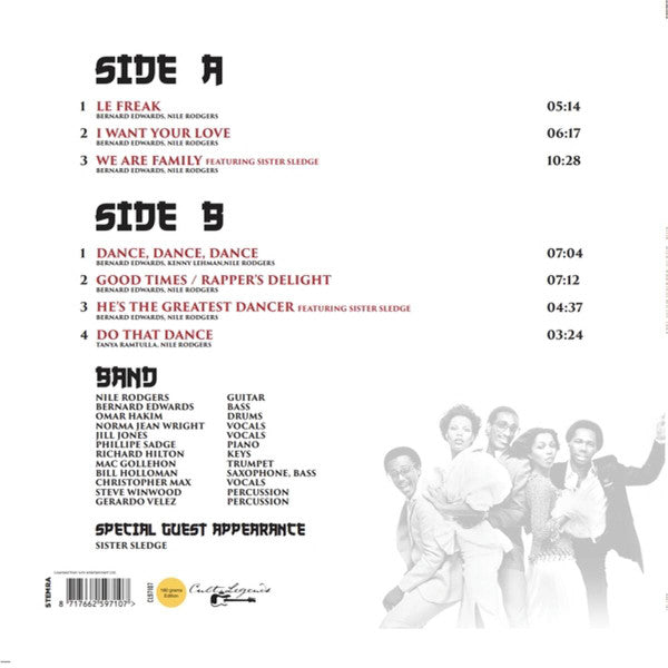 Chic : Live At Budokan Japan 1996 (LP, Album, Unofficial, 180)