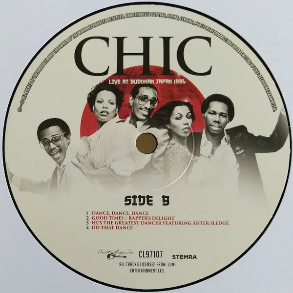 Chic : Live At Budokan Japan 1996 (LP, Album, Unofficial, 180)