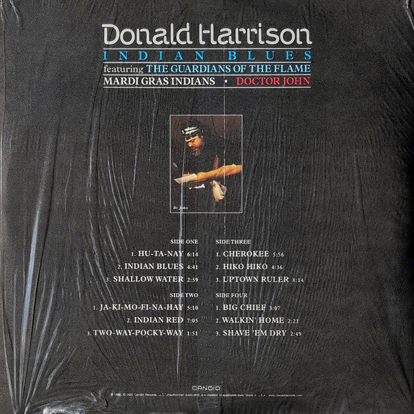 Donald Harrison Featuring Guardians Of The Flame (2), The Mardi Gras Indians • Dr. John : Indian Blues (2xLP, Album, 180)
