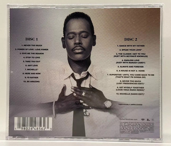 Luther Vandross : Never Too Much: Greatest Hits (2xCD, Comp)