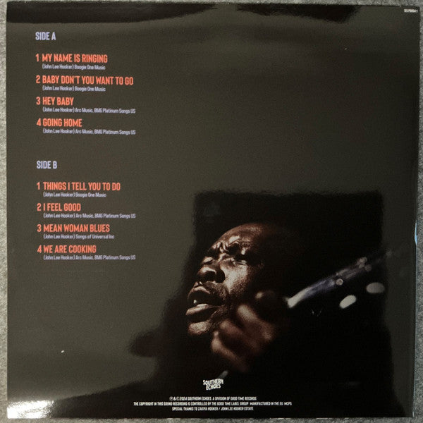 John Lee Hooker : The Charcot Sessions (3xLP, Album)