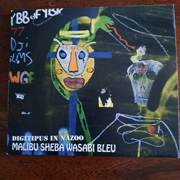 Digitipus In Nazoo : Malibu Sheba Wasibi Bleu (CD, Album)
