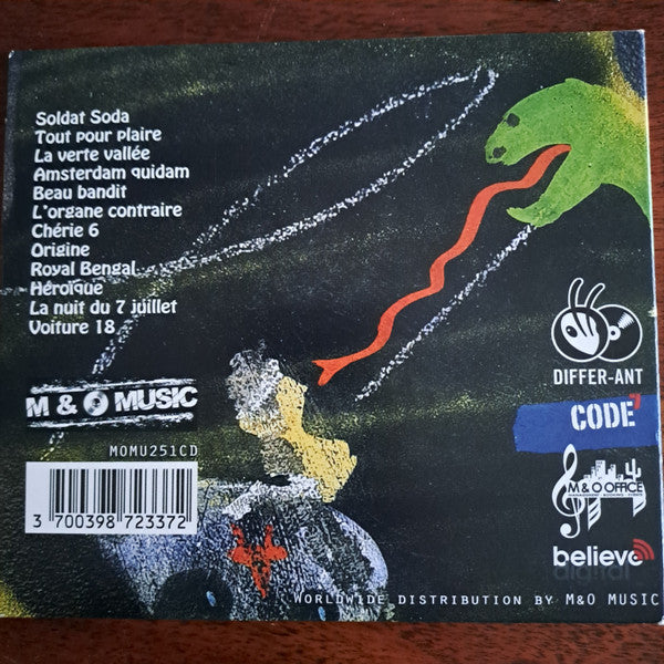 Digitipus In Nazoo : Malibu Sheba Wasibi Bleu (CD, Album)