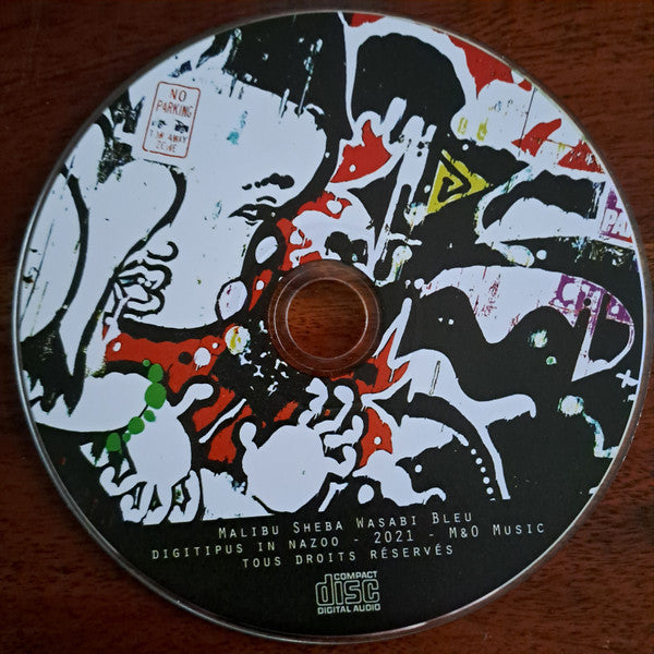 Digitipus In Nazoo : Malibu Sheba Wasibi Bleu (CD, Album)
