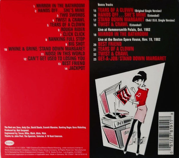 The Beat (2) : I Just Can't Stop It (CD, Album, RE, RM, Exp)