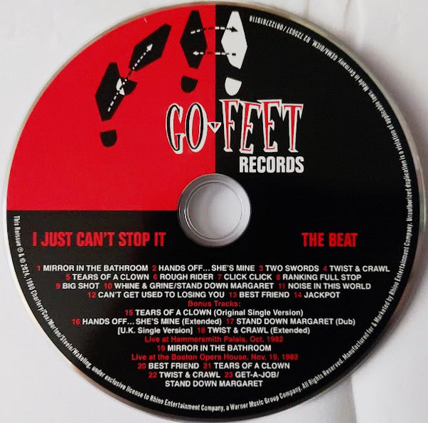 The Beat (2) : I Just Can't Stop It (CD, Album, RE, RM, Exp)