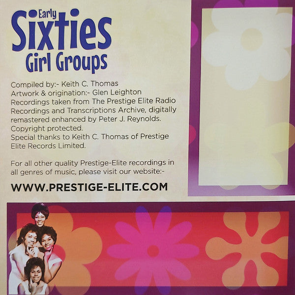 Various : Early Sixties Girl Groups (2xCD, Comp)