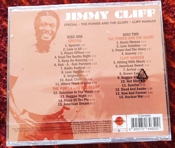 Jimmy Cliff : Special - The Power And The Glory - Cliff Hanger (2xCD, Comp)
