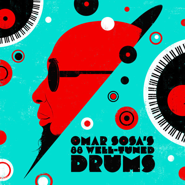 Omar Sosa : Omar Sosa's 88 Well-Tuned Drums (LP, RSD, Ltd, RM, Whi)