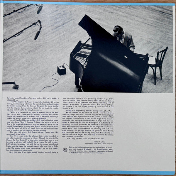 Bill Evans : Further Conversations With Myself (LP, Album, Gat)