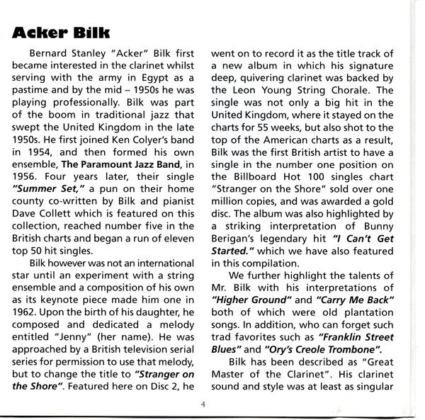 Acker Bilk : Mr. Acker Bilk Requests (2xCD, Comp)