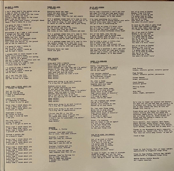 The Cactus Blossoms : Every Time I Think About You (LP, Album)