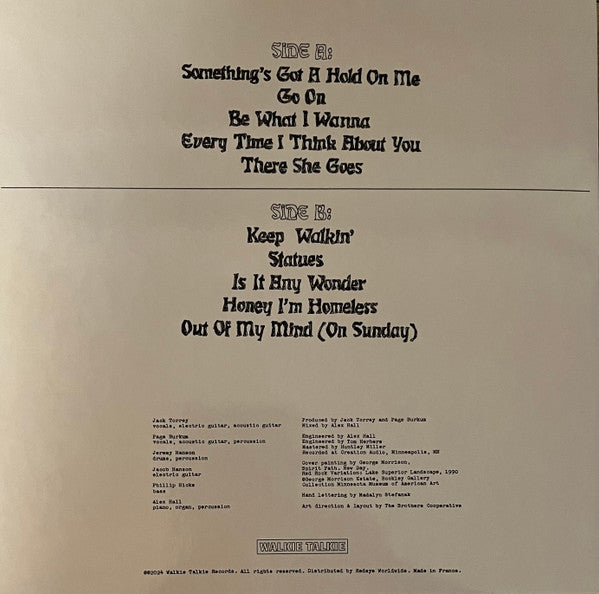 The Cactus Blossoms : Every Time I Think About You (LP, Album)