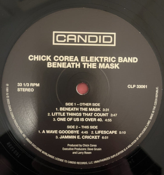 The Chick Corea Elektric Band : Beneath The Mask (2xLP)