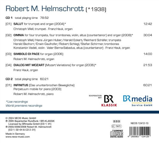 Robert M. Helmschrott : Ad Unum Omnia (The Continuous Dialogue) (2xCD)