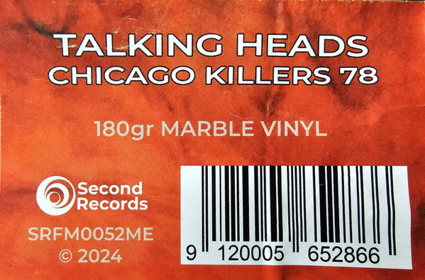 Talking Heads : Chicago Killers 78 (2xLP, Unofficial, 180)