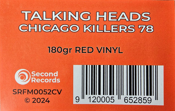 Talking Heads : Chicago Killers 78 (2xLP, Unofficial, 180)