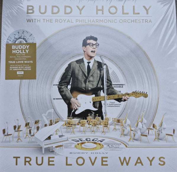 Buddy Holly With The Royal Philharmonic Orchestra : True Love Ways (LP, Album, RE, Col)
