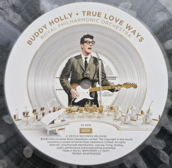 Buddy Holly With The Royal Philharmonic Orchestra : True Love Ways (LP, Album, RE, Col)