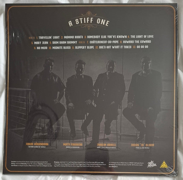 The Refreshments (3) : A Stiff One (LP, Album, Red)