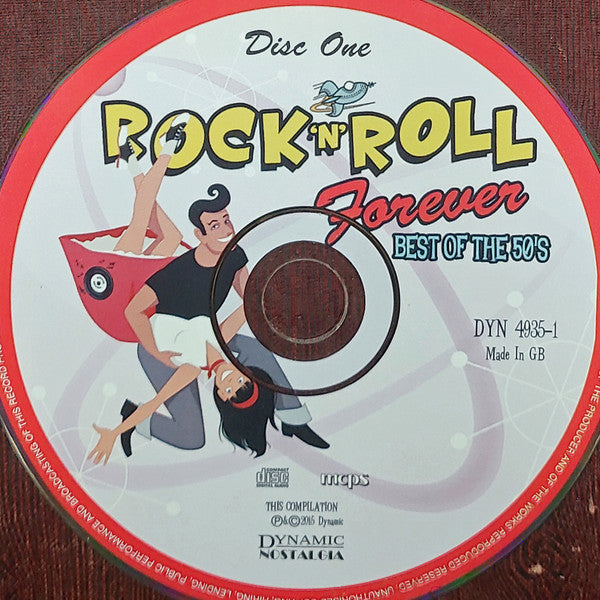 Various : Rock 'N' Roll Forever (Best Of The 50's) (2xCD, Comp)