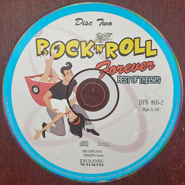 Various : Rock 'N' Roll Forever (Best Of The 50's) (2xCD, Comp)