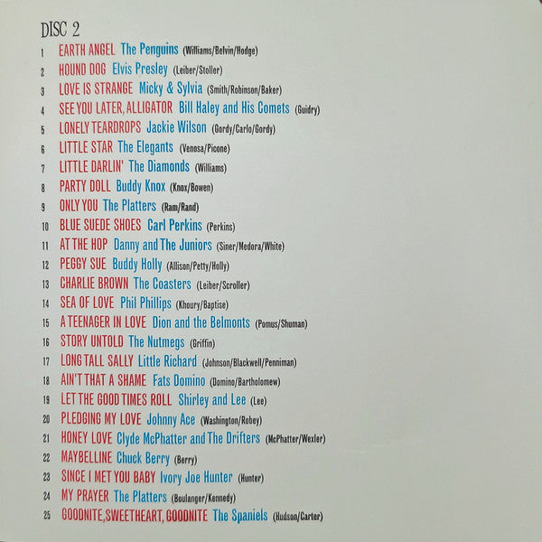 Various : Rock 'N' Roll Forever (Best Of The 50's) (2xCD, Comp)