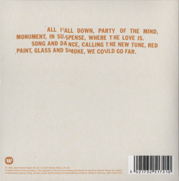 The Sound (2) : All Fall Down (CD, Album, RE, Car)