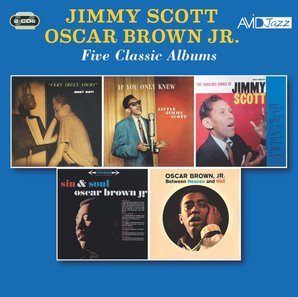 Jimmy Scott, Oscar Brown Jr. : Five Classic Albums (2xCD, Comp, RM)