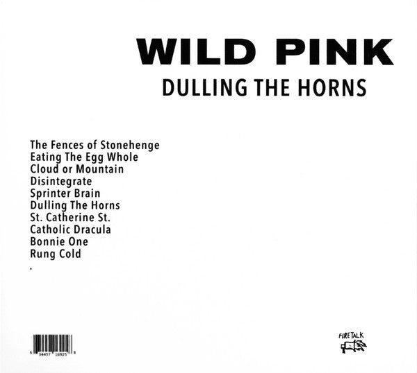 Wild Pink (2) : Dulling The Horns (CD, Album)
