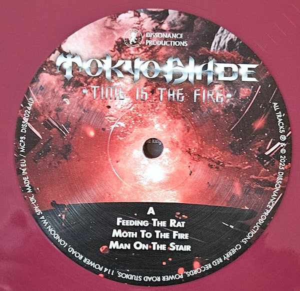 Tokyo Blade : Time Is The Fire (2xLP, Album, Red)