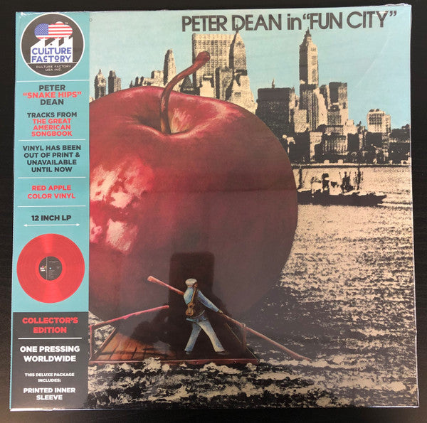 Peter Dean : Peter Dean In Fun City (LP, Album, Red)