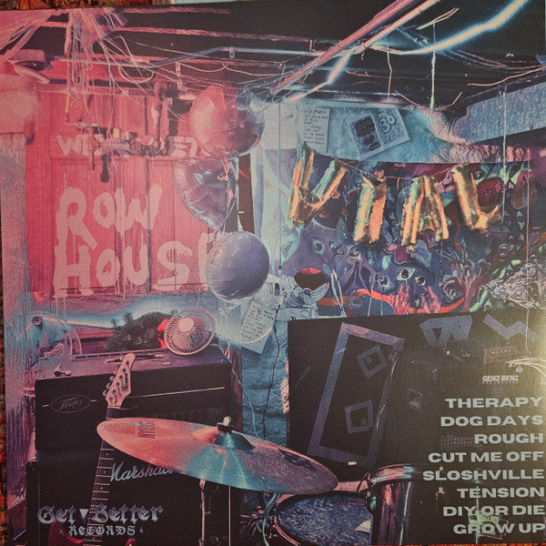 Vial (4) : Grow The Fuck Up (LP, Album, Twi)