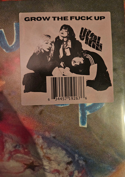 Vial (4) : Grow The Fuck Up (LP, Album, Twi)