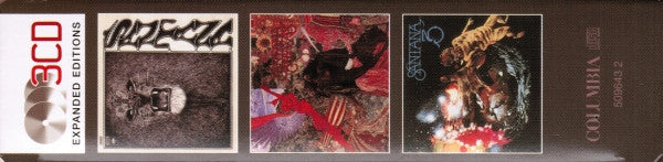 Santana : Santana / Abraxas / 3 (CD, Album, RE, RM + CD, Album, RE, RM + CD, Album,)