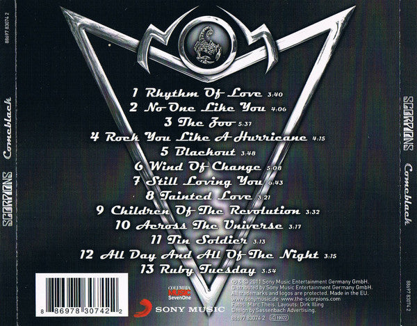 Scorpions : Comeblack (CD, Album)
