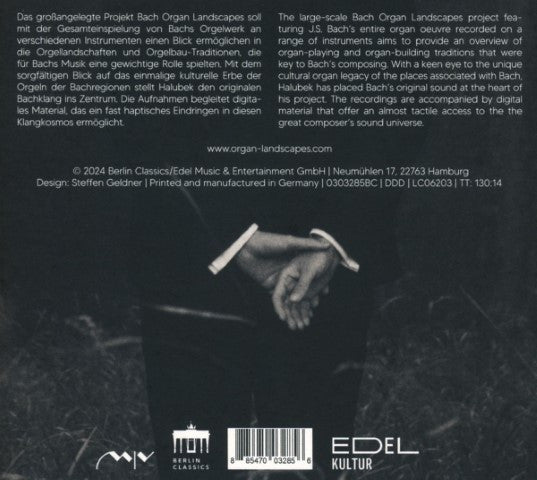 Johann Sebastian Bach, Jörg Halubek : 50°45'33.4"N 13°47'30.3"E (Dresden) (2xCD, Album, Dig)