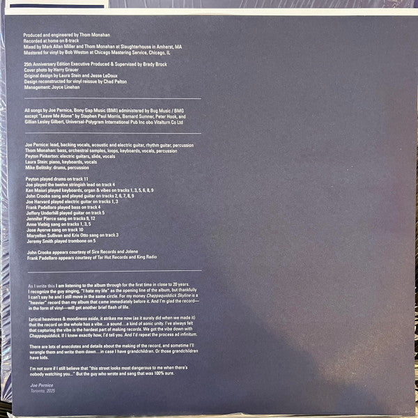 Chappaquiddick Skyline : Chappaquiddick Skyline (LP, Album, Ltd, Cle)